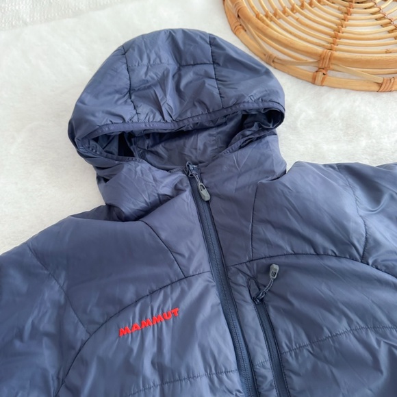 Mammut Down Puffer Jacket Primaloft Navy Blue - Picture 5 of 14